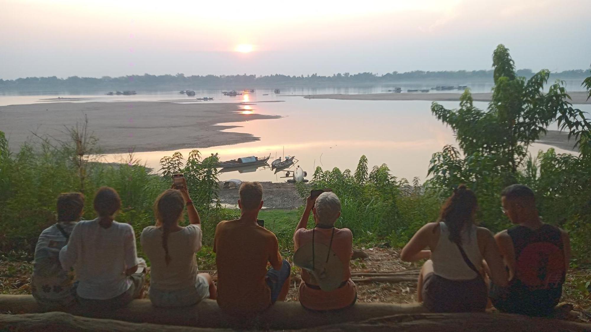 Tonle Mekong Homestay Krong Kracheh Exterior foto